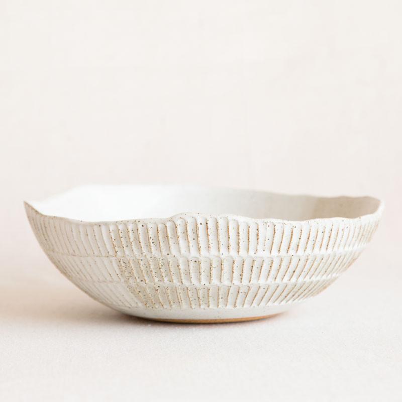 Carved Salad Bowl
