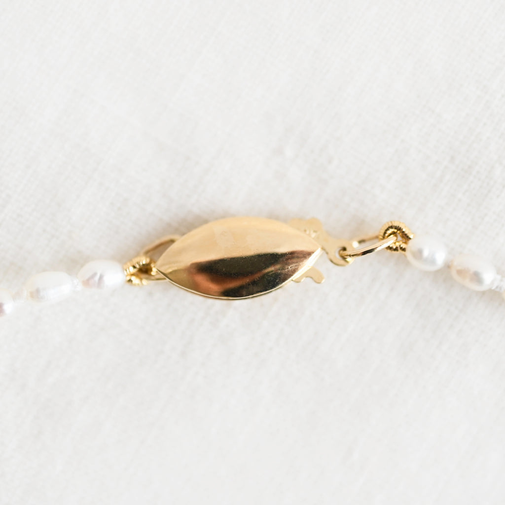 Rice Pearl Brujeria Anklet