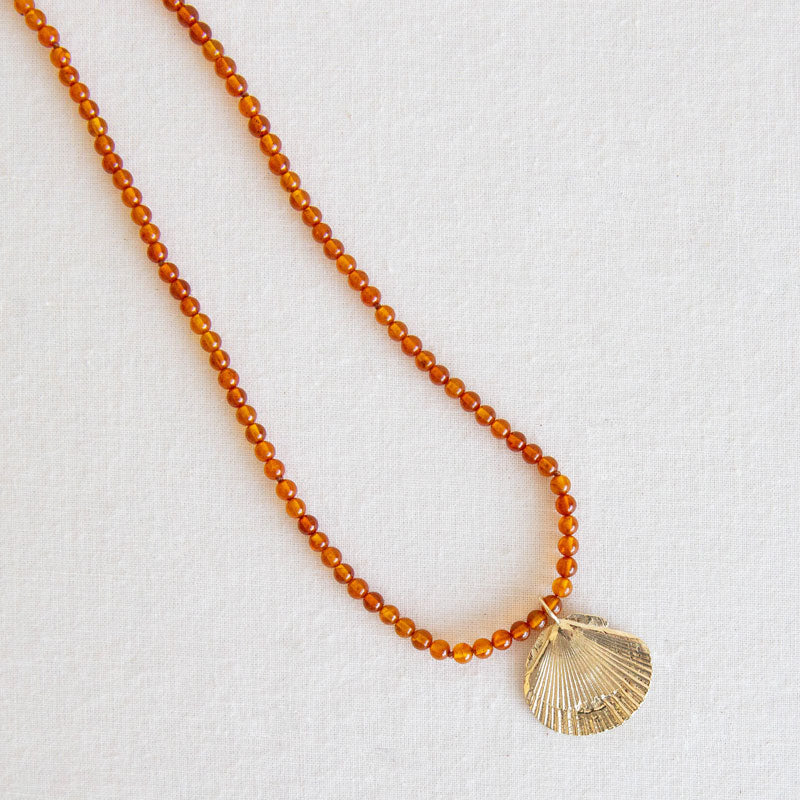 Gold Concha Pendant