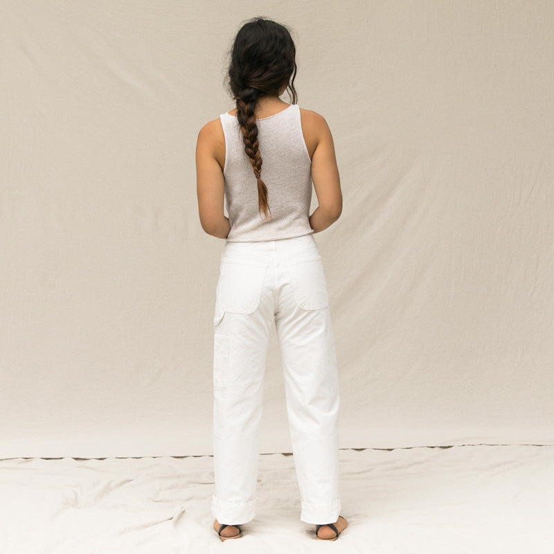 Handy Pants - Salt White