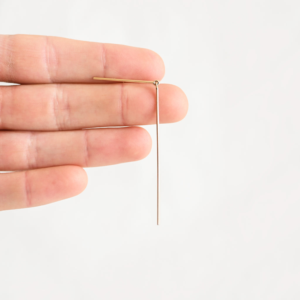 Stick & Strand Earring - Single