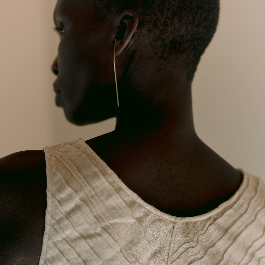 Stick & Strand Earring - Single
