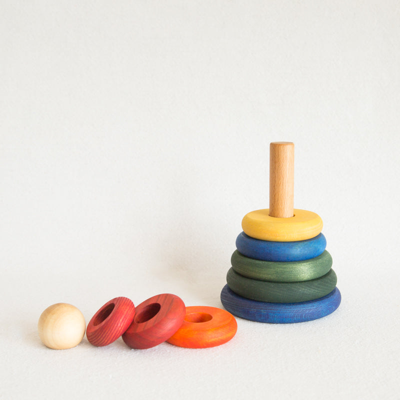 Wood Stacker - Rainbow