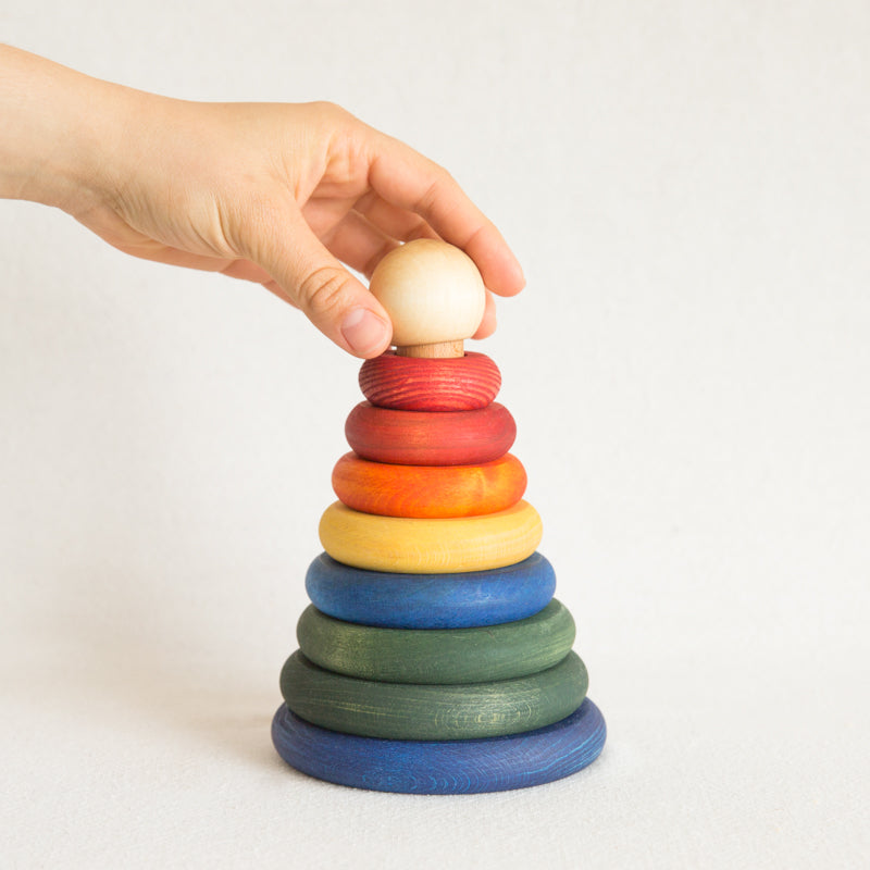Wood Stacker - Rainbow