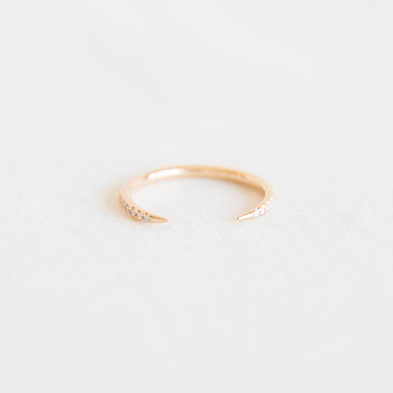 Open Slice Ring - Micropavé