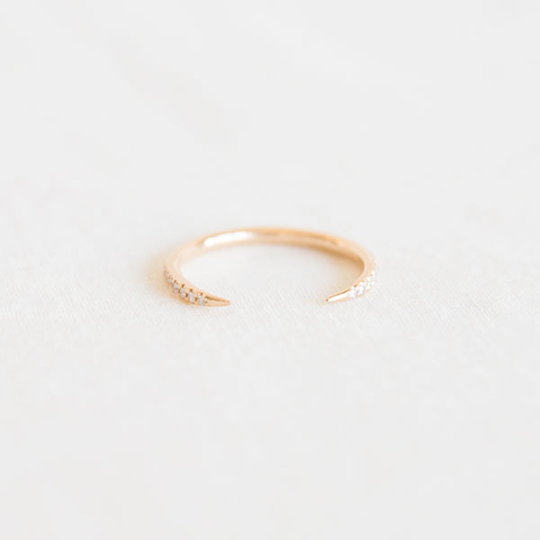 Open Slice Ring - Micropavé